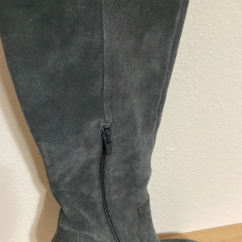 Corso Como Over the knee Suede gray Boots Size 6M